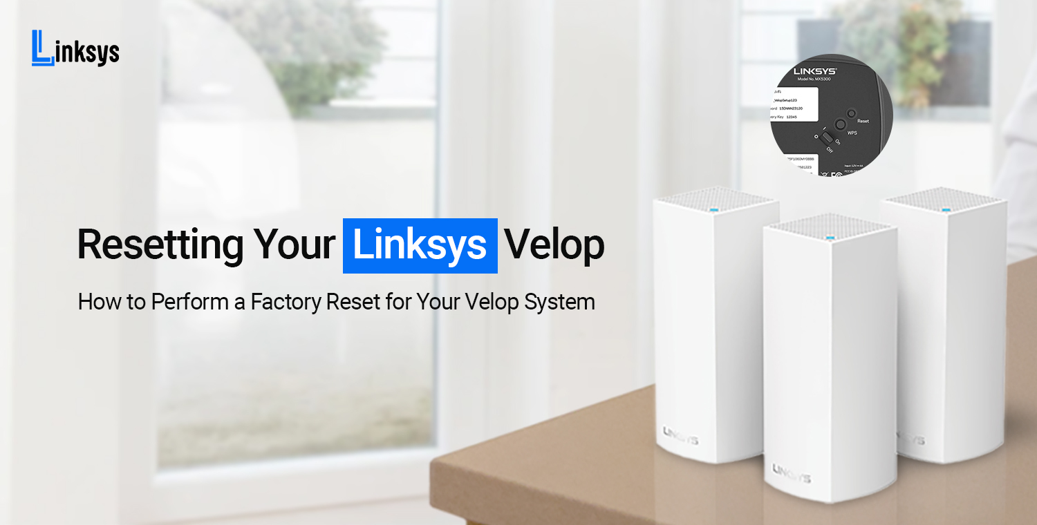 factory reset Linksys Velop