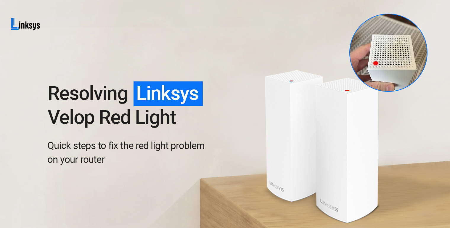 Linksys Velop Red Light